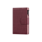 Pasjeshouder Plus Croco Bordeaux