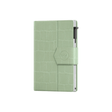 Pasjeshouder Plus Croco Mintgroen