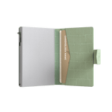 Pasjeshouder Plus Croco Mintgroen