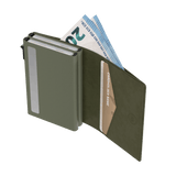 Pasjeshouder Double Olijfgroen