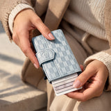 Kartenetui Plus Panel Blau