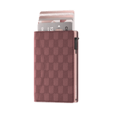 Pasjeshouder Slim Panel Aubergine