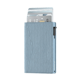 Porte-cartes Slim Ripple Bleu