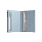 Porte-cartes Slim Ripple Bleu