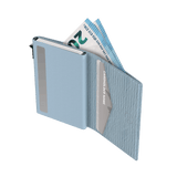 Porte-cartes Slim Ripple Bleu