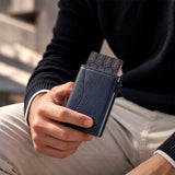 Card Holder Slim Blue