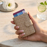 Kartenetui Plus Woven Beige