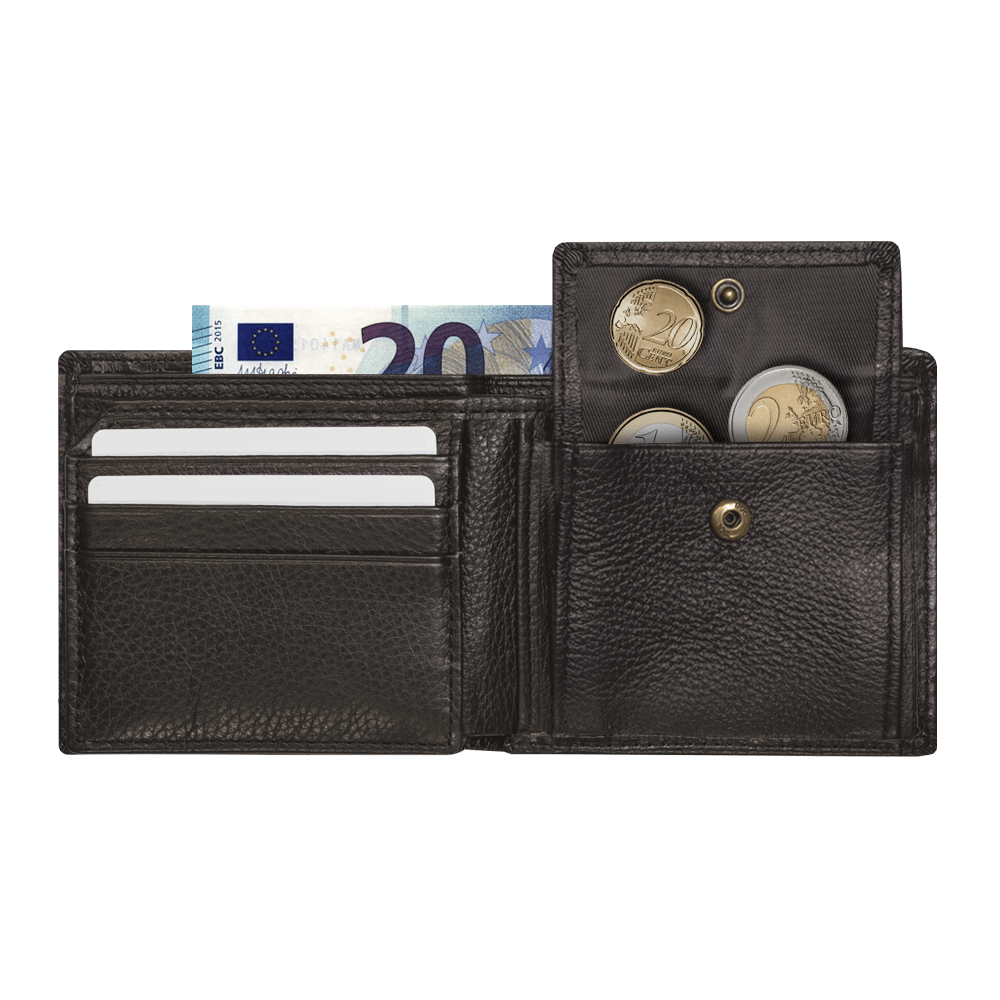 Portemonnee Fold Donkerbruin | Prowallet